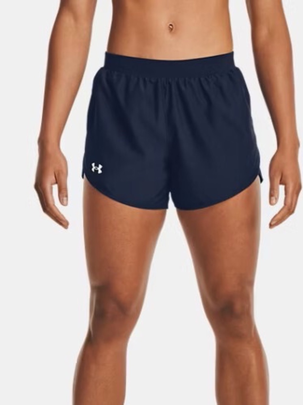 Under Armour WOMENS Small Fly-By Running Workout Shorts Black  UA# 1350196-412 –